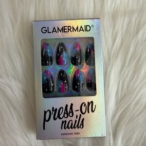 🧡10/$20 Black and Pink Press-On Nails